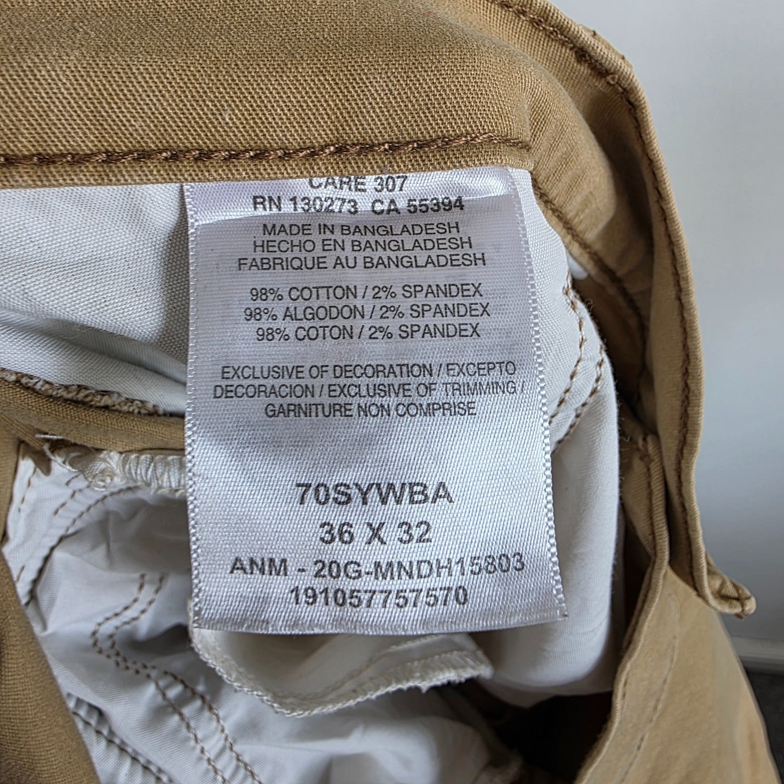 Wrangler Cargo Combat Trousers Mens W36 L32 Beige Regular Taper Military Utility