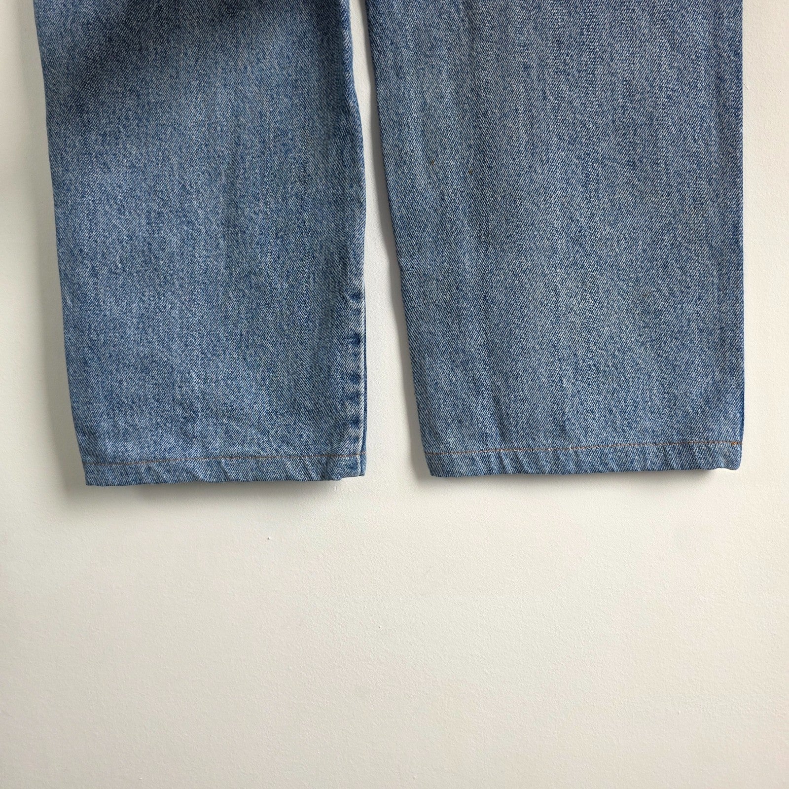 Vintage Wrangler Oregon Jeans W35 L28 Western Workwear Light Wash Denim
