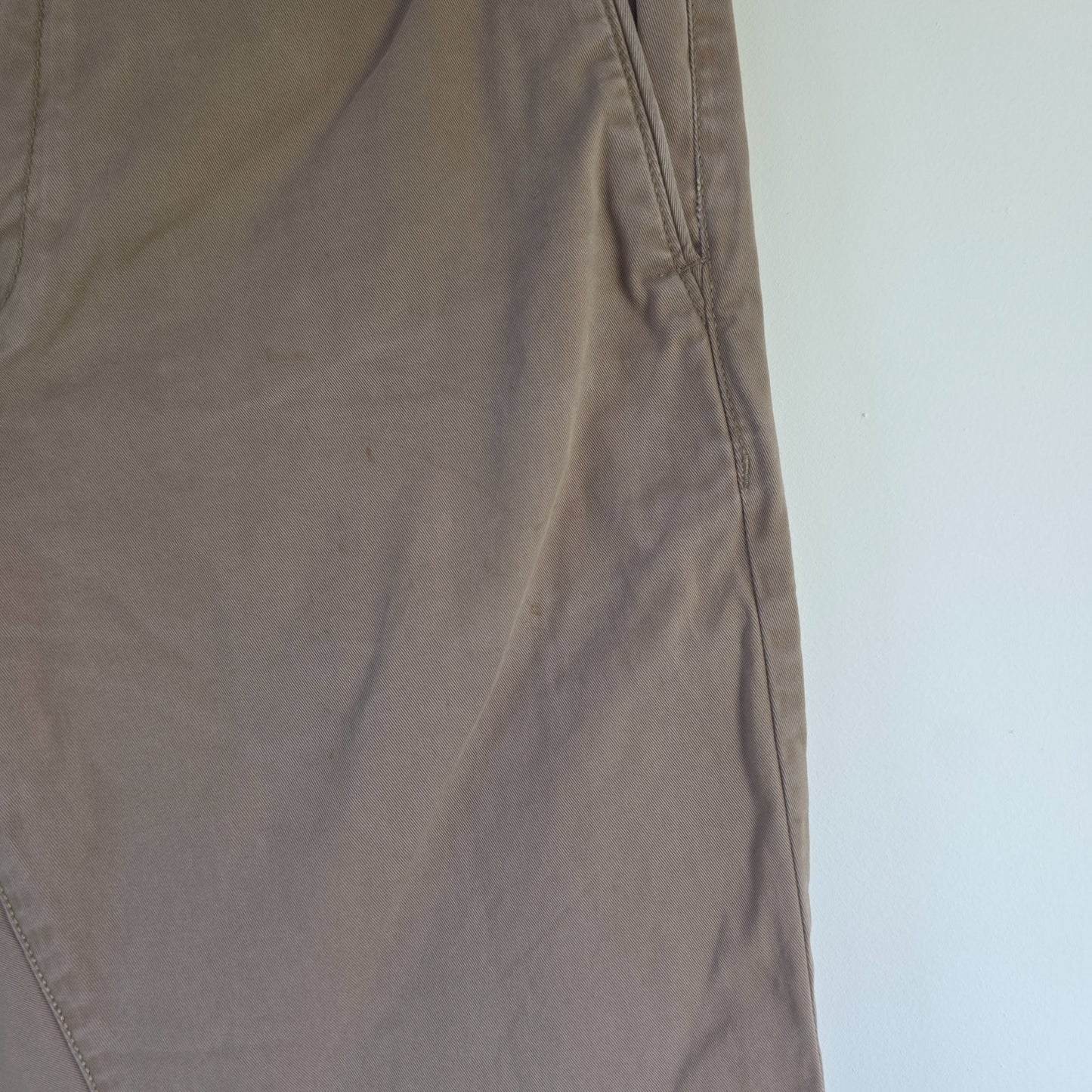 Tommy Hilfiger Denton Chino Trousers W33 L31 Beige Straight Stretch Men’s