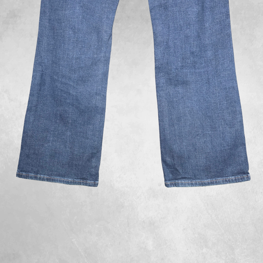 Levi’s 529 Bootcut Jeans W32 L33 Blue Women’s Curvy Fit Stretch Denim Y2K