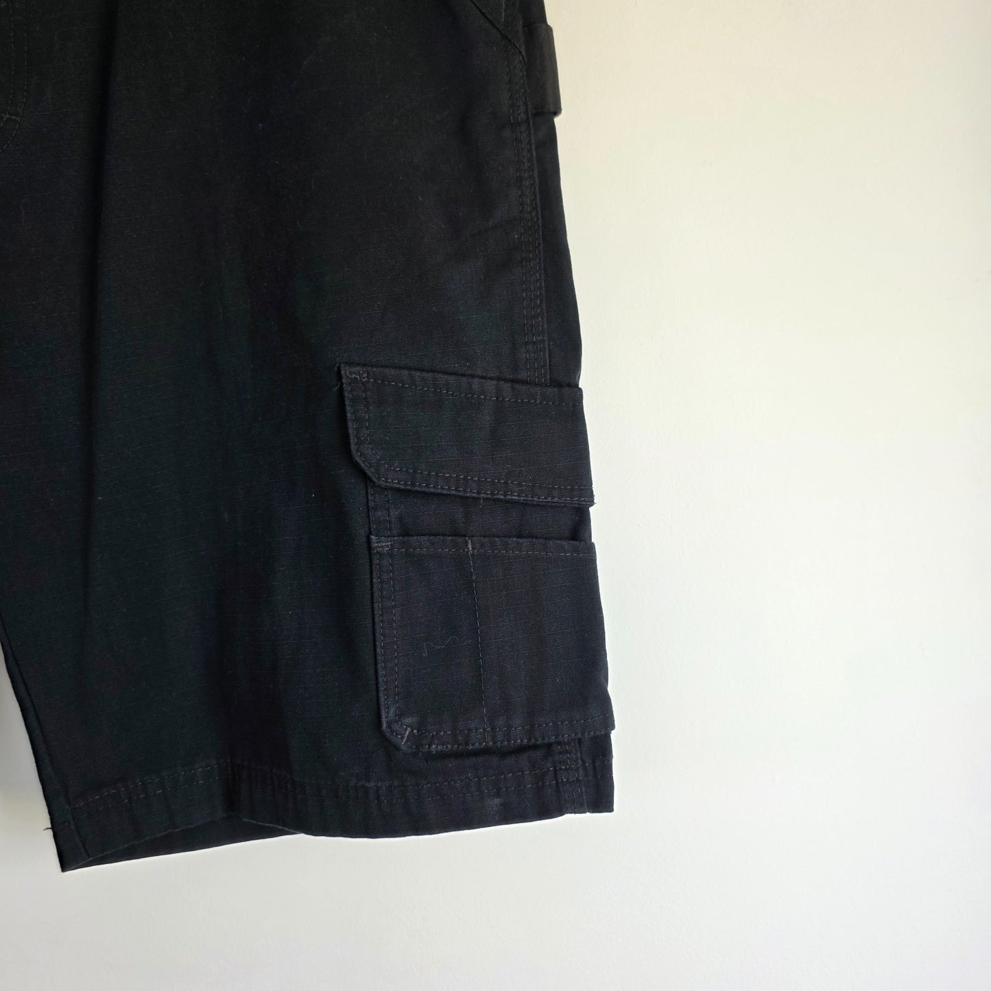 Dickies Carpenter Shorts W38 Black Workwear Utility Cargo Shorts Mens Skate
