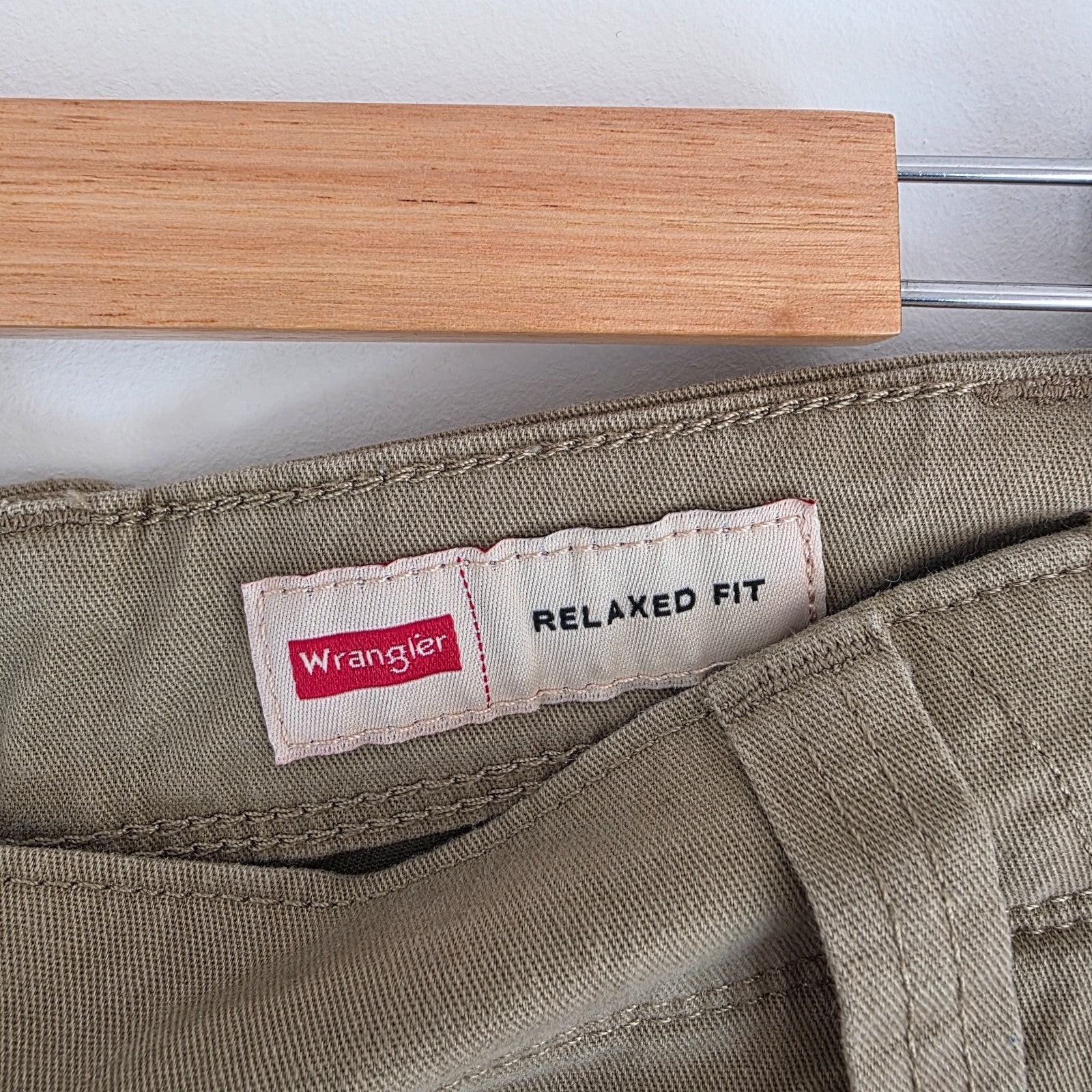 Wrangler Cargo Trousers Mens W40 L30 Beige Relaxed Fit Utility Combat Workwear