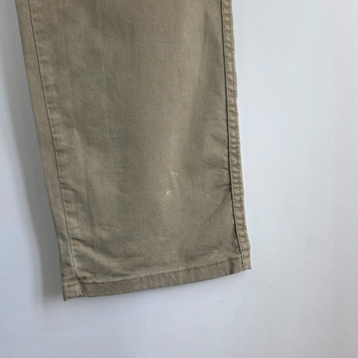 Wrangler Cargo Trousers Mens W32 L32 Beige Relaxed Fit Utility Combat Workwear