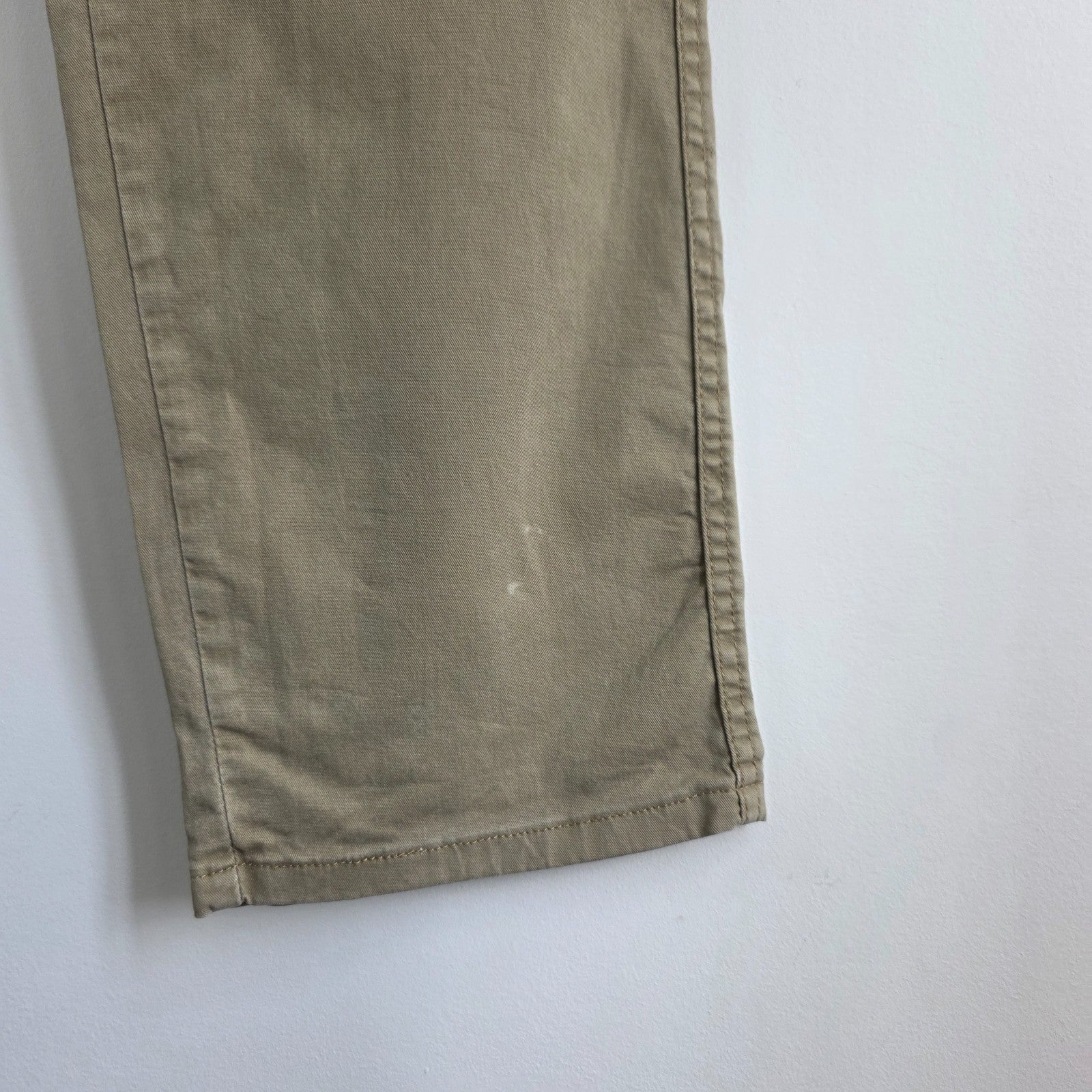 Wrangler Cargo Trousers Mens W32 L32 Beige Relaxed Fit Utility Combat Workwear
