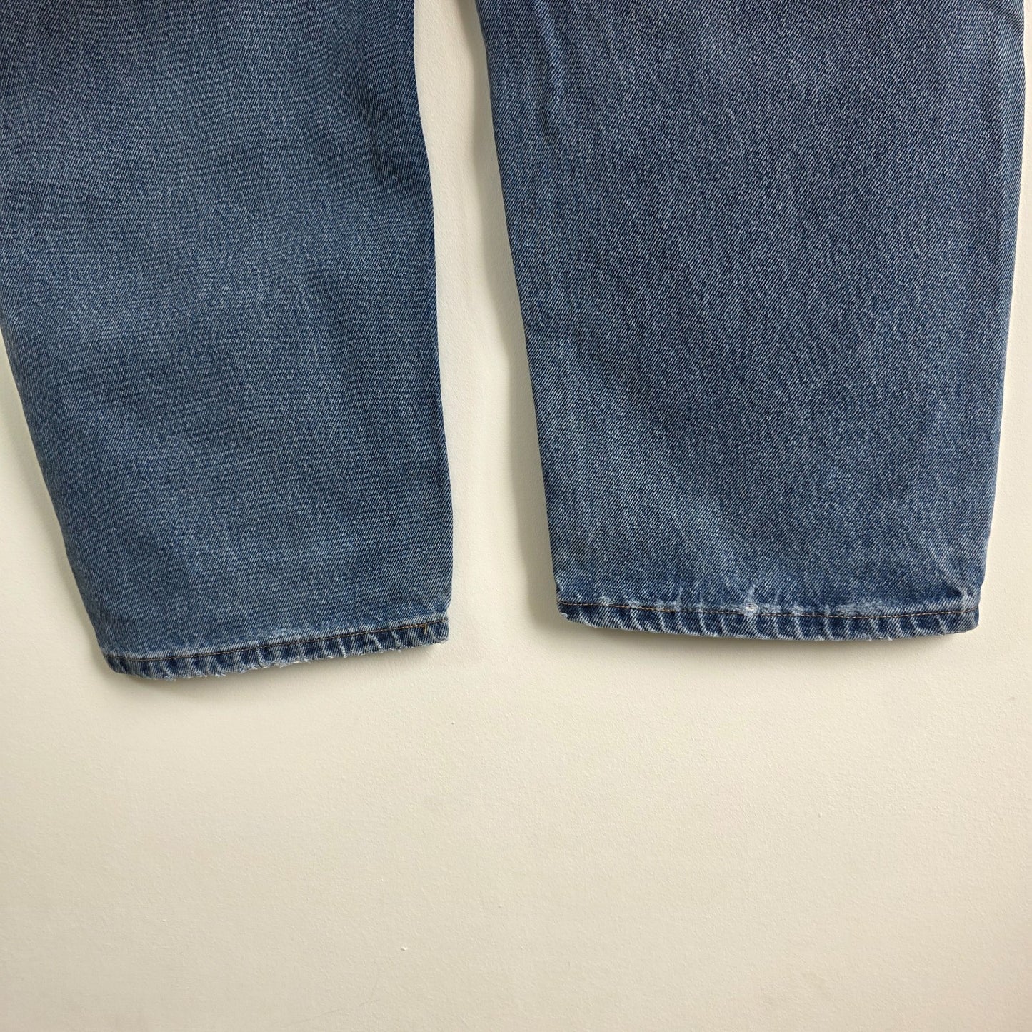 Vintage Wrangler Relaxed Fit Jeans W44 L30 Blue Denim Straight Leg 100% Cotton