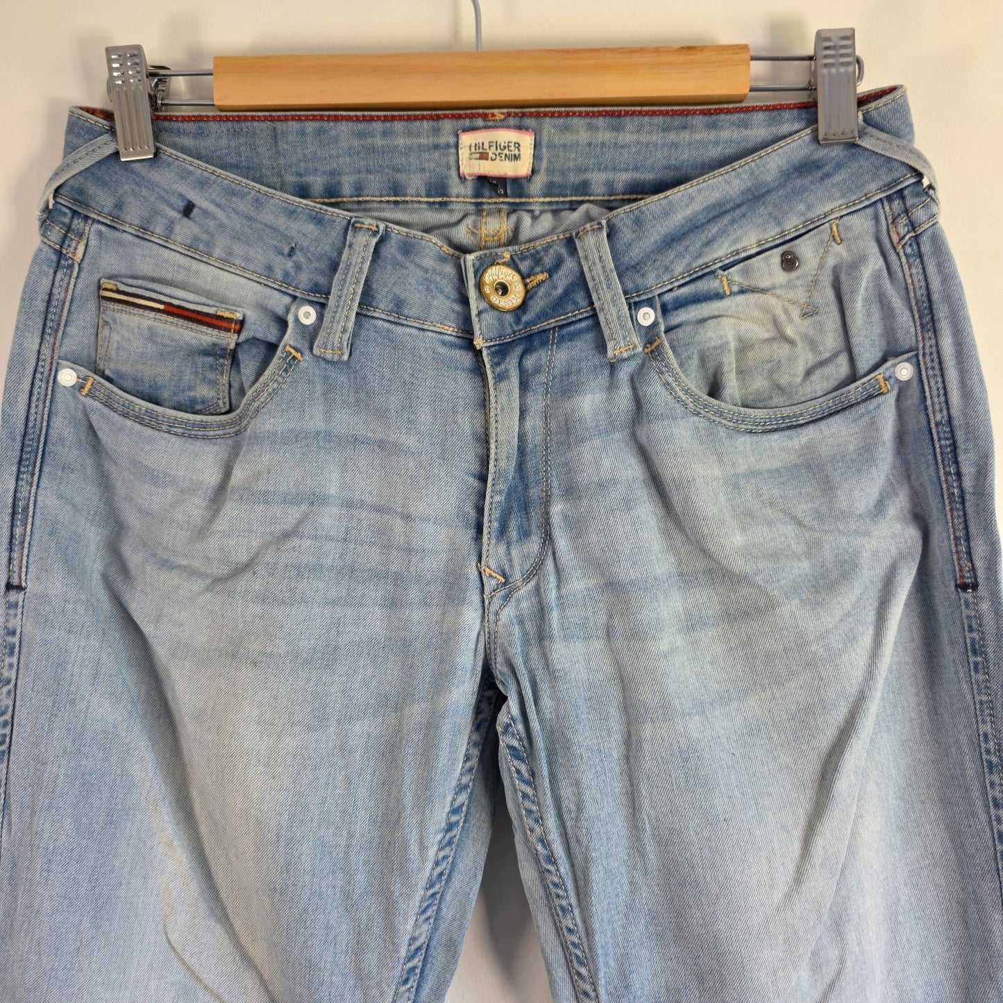 Tommy Hilfiger Sophie Skinny Jeans Women's W30 L31 Blue Stretch Denim