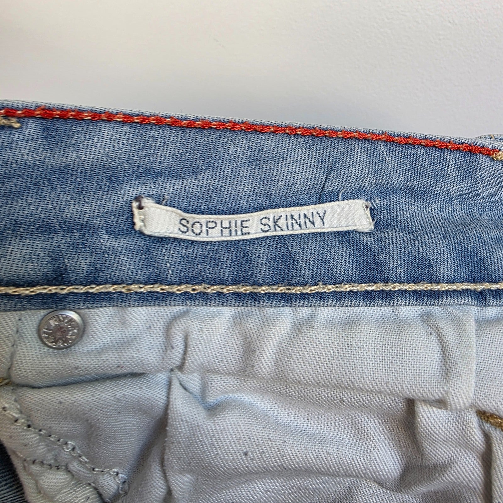 Tommy Hilfiger Sophie Skinny Jeans Women's W30 L31 Blue Stretch Denim